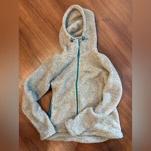Rab Grey Women’s Active Fleece Hoodie Size Small